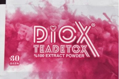 Diox Tea – Herbal Detox Tea 60 Sachets | Metabolism & Cleanse natural detox product for weight loss