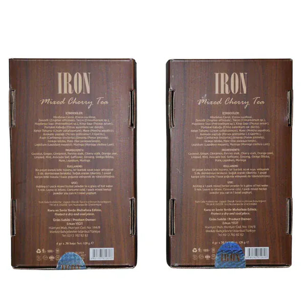 Iron Cherry Tea – Natural Detox Herbal Tea for Daily Body Cleanse natural detox product for weight loss