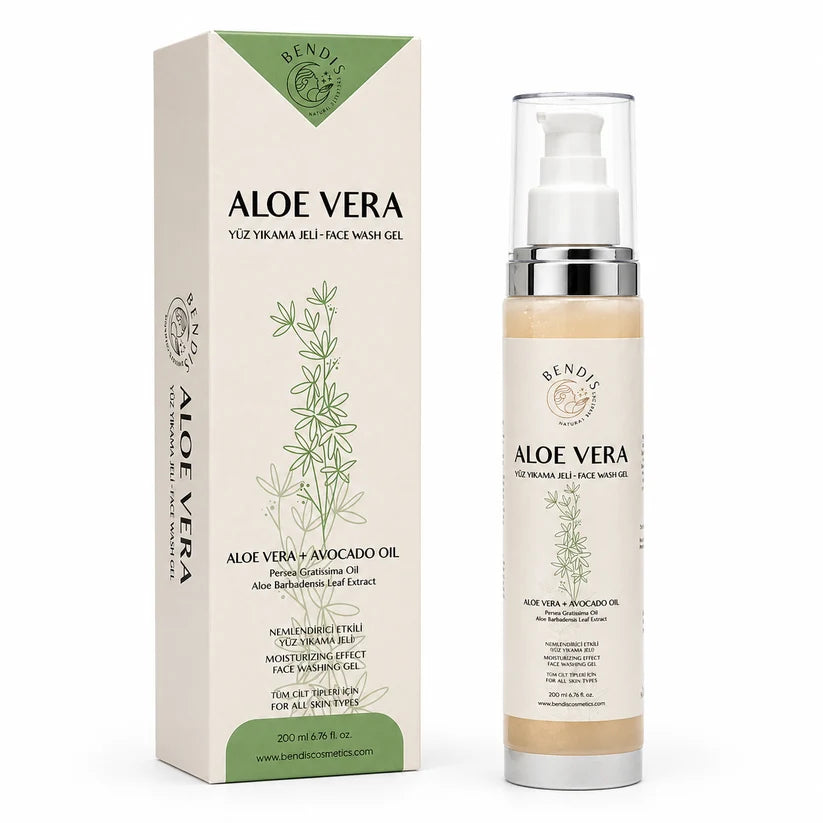 Gel nettoyant pour le visage à l'Aloe Vera Bendis