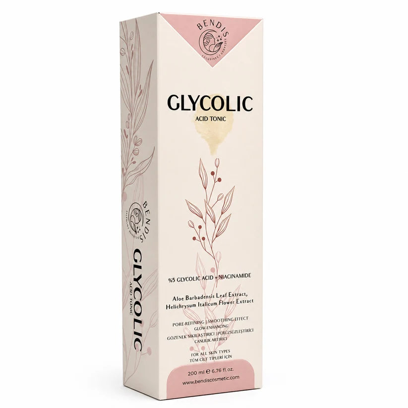 Bendis tonique nettoyant visage glycolique