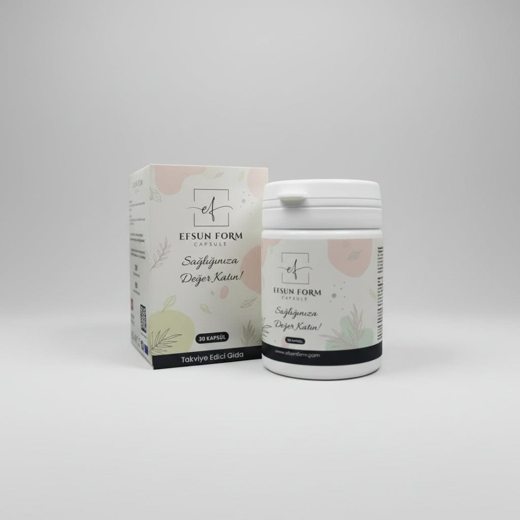 Efsun Form Tea Capsule – 30 Caps | Slimming & Energy natural detox product for weight loss