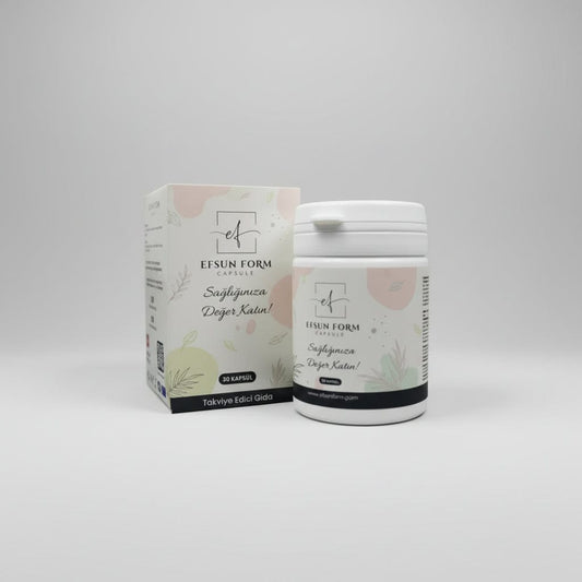 Efsun Form Tea Capsule – 30 Caps | Slimming & Energy natural detox product for weight loss