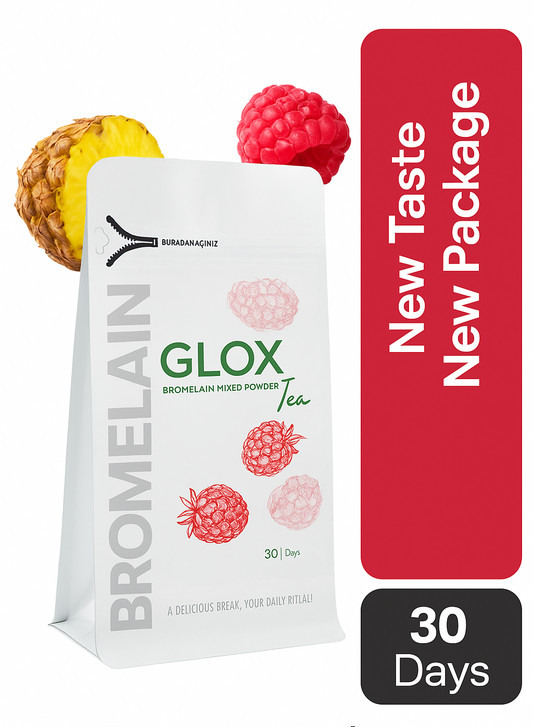 Glox Tea combines pineapple-derived bromelain enzyme with natural herbs to support digestion, hydration, and body balance. Refresh your day with nature’s gentle detox formula.