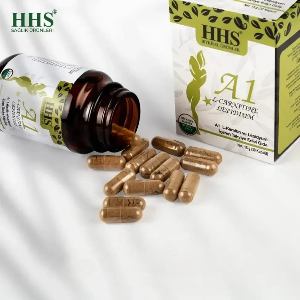 HHS A1 Capsules – Natural Fat Burner Detox 30 Caps | Slimming & Energy natural detox product for weight loss