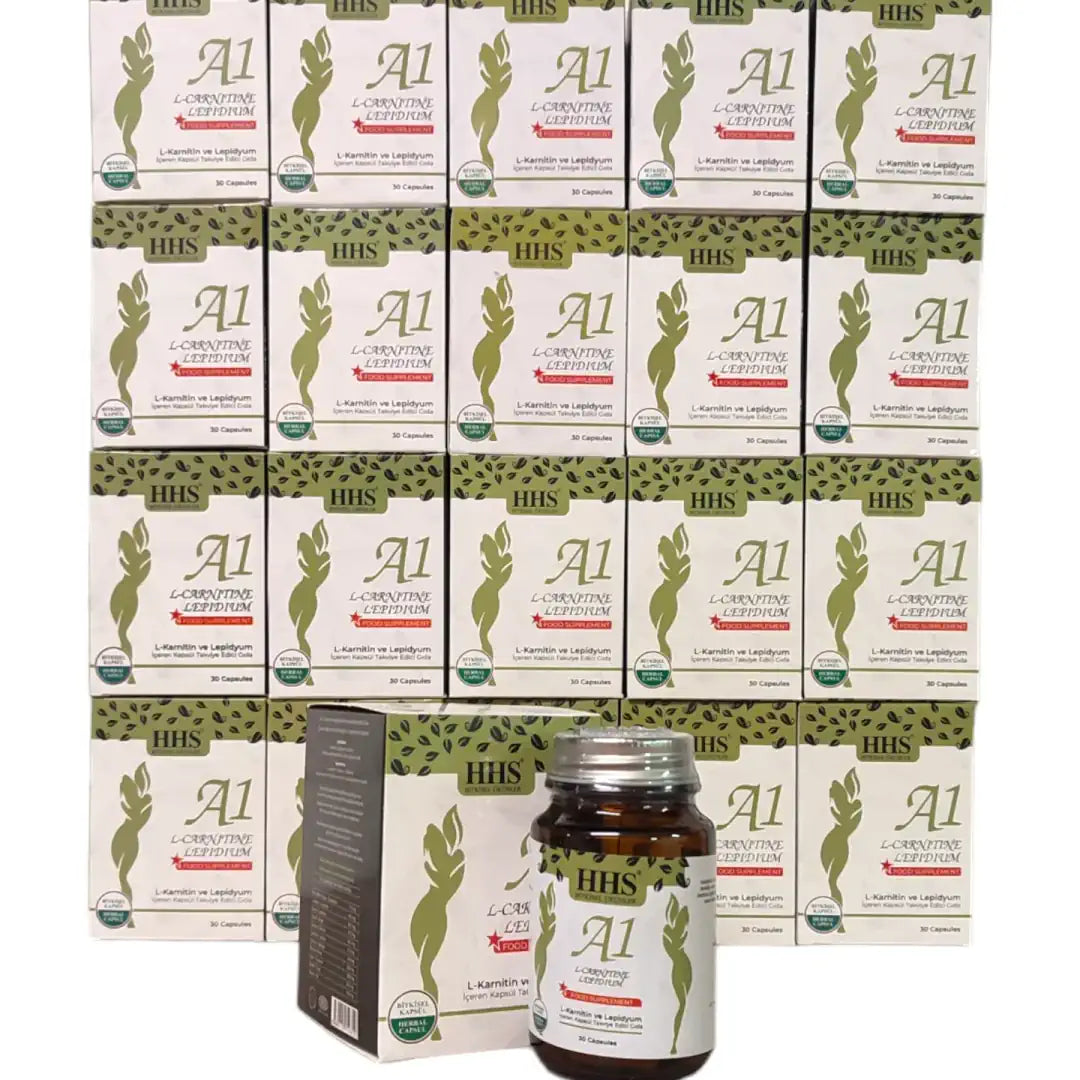 HHS A1 Capsules – Natural Fat Burner Detox 30 Caps | Slimming & Energy natural detox product for weight loss