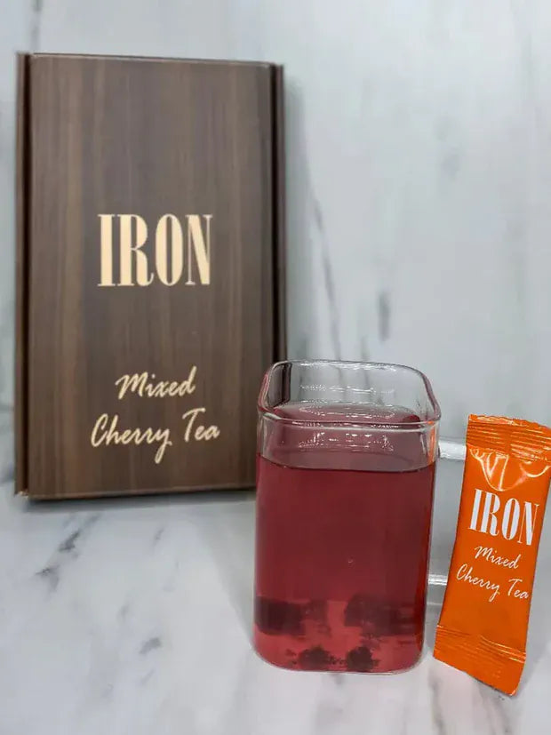Iron Cherry Tea – Natural Detox Herbal Tea for Daily Body Cleanse natural detox product for weight loss