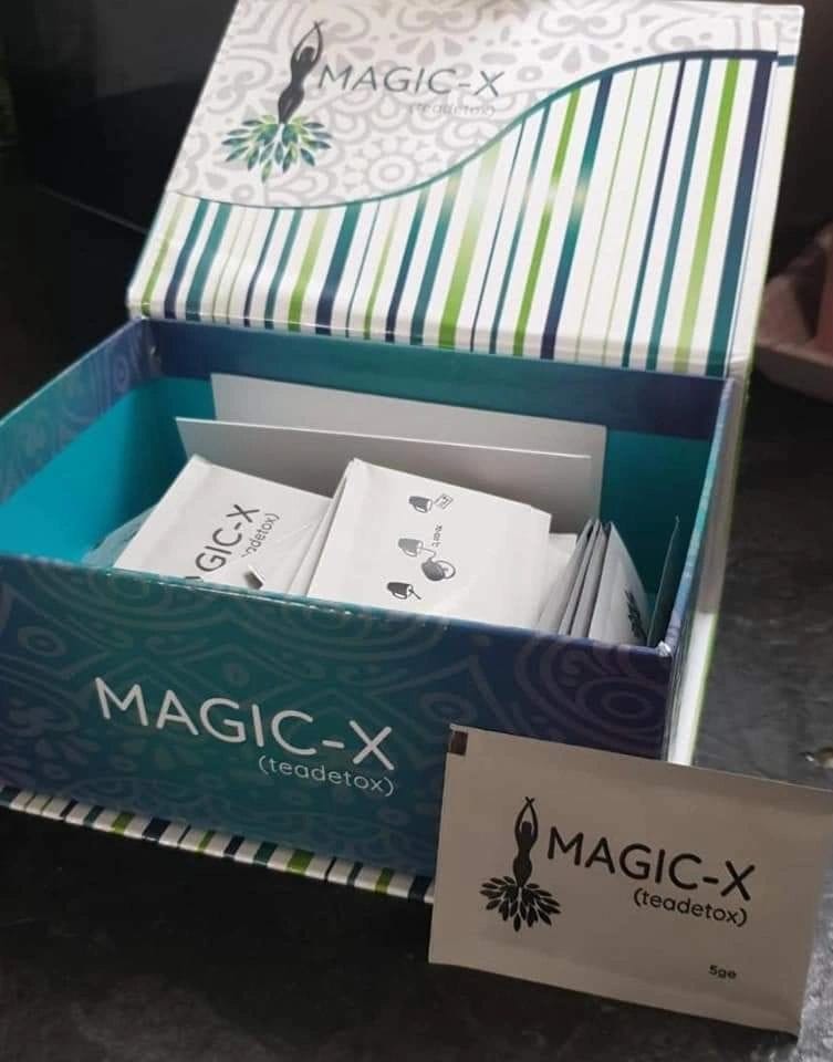 Magic X Detox Lemon Tea – Natural Herbal Slimming 60 Bags | Fat Burn & Refresh natural detox product for weight loss