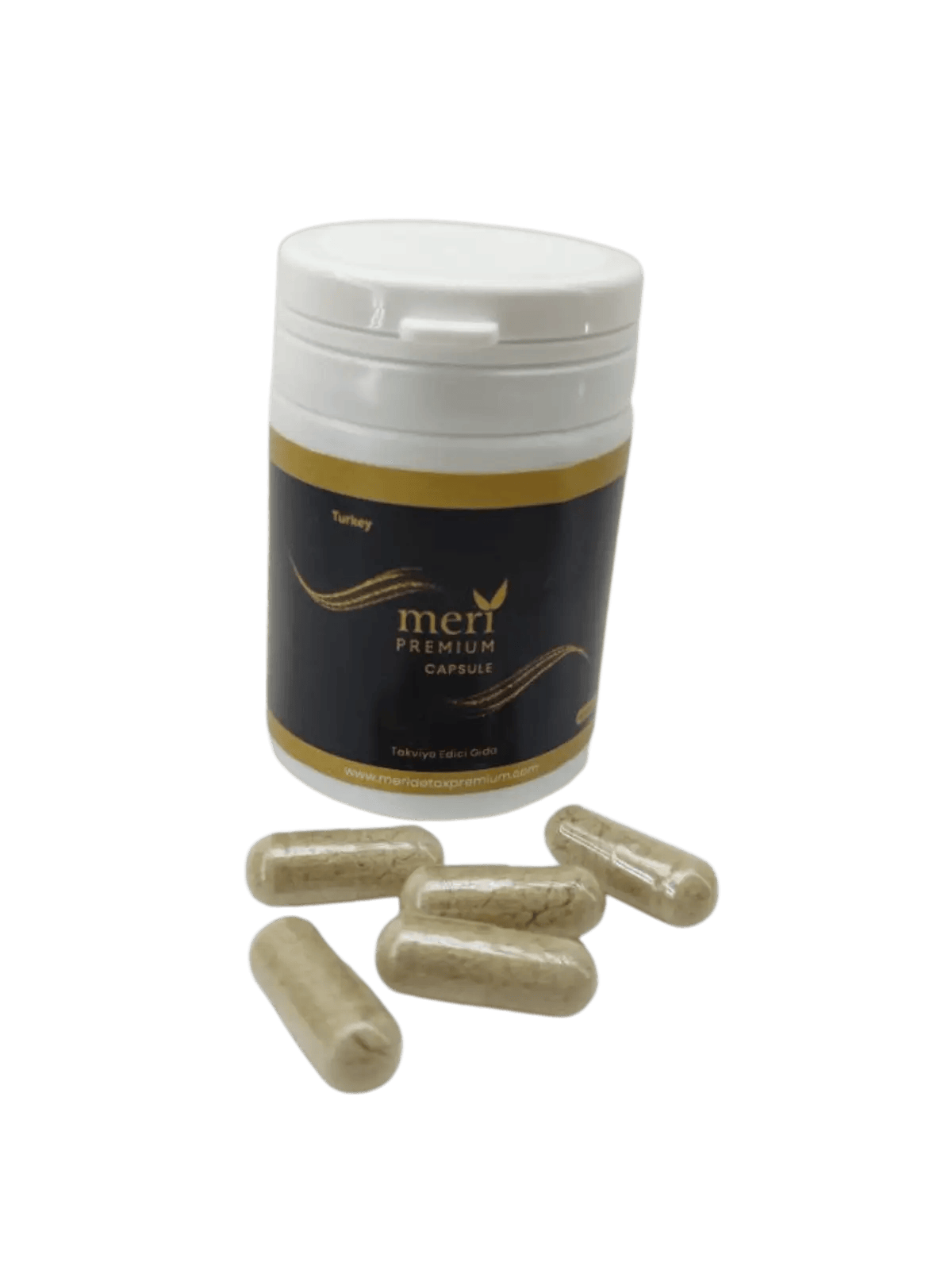 Meri Premium Detox Capsule – Herbal Slimming 30 Caps | Energy & Cleanse natural detox product for weight loss