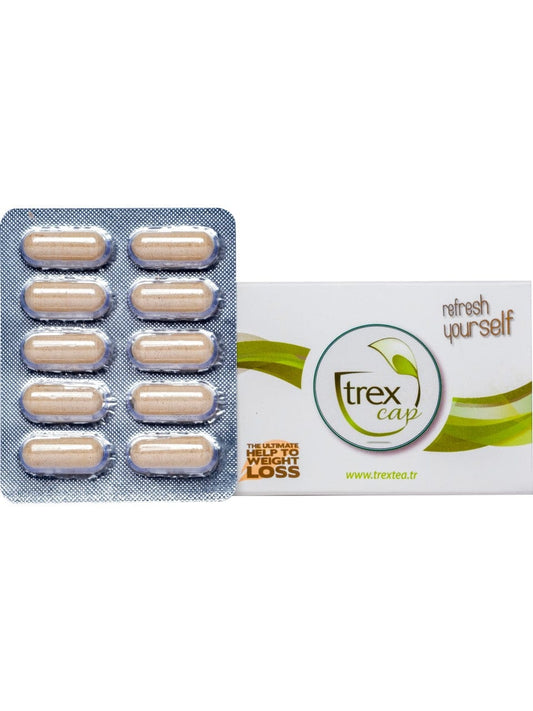 Trex Tea Capsule – Herbal Detox 30 Caps | Cleanse & Fat Burn natural detox product for weight loss