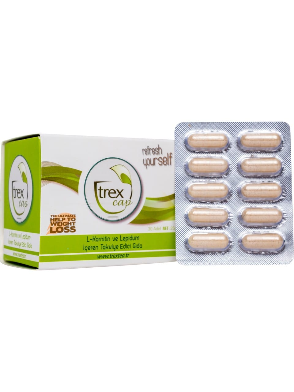 Trex Tea Capsule – Herbal Detox 30 Caps | Cleanse & Fat Burn natural detox product for weight loss