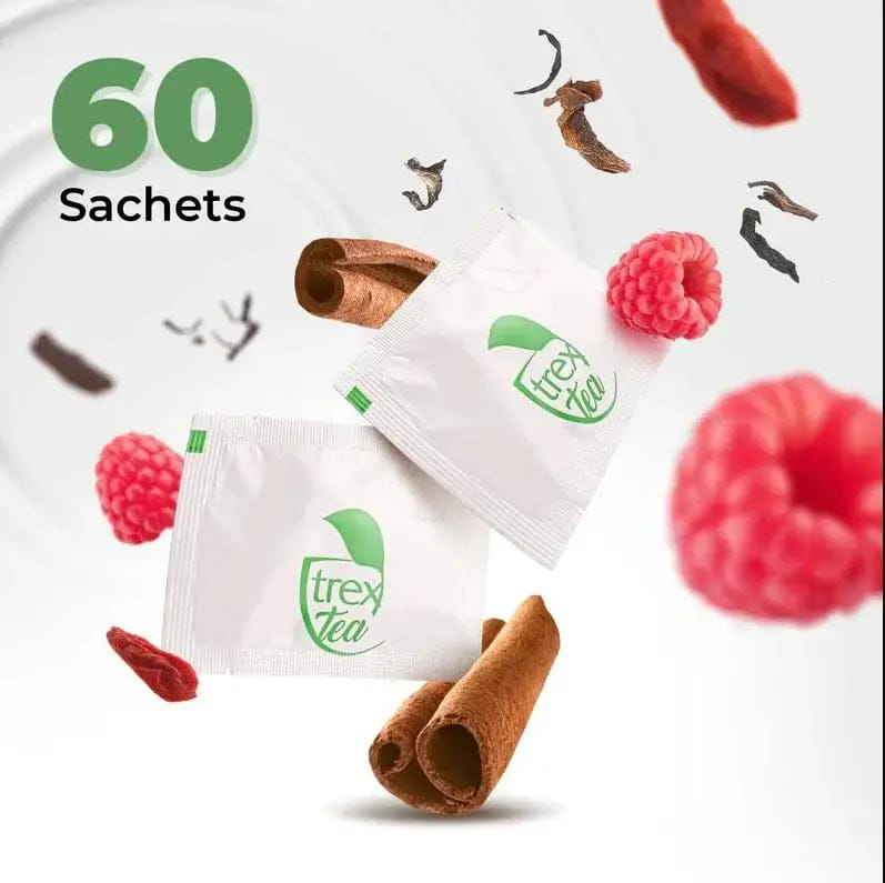 Trex Tea Detox – Herbal Daily Cleanse Tea 60 Bags | Refresh & Balance natural detox product for weight loss