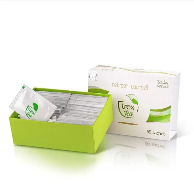 Trex Tea Detox – Herbal Daily Cleanse Tea 60 Bags | Refresh & Balance natural detox product for weight loss